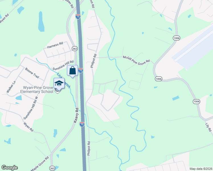 map of restaurants, bars, coffee shops, grocery stores, and more near 1250 Yorkshire Estates Road in London