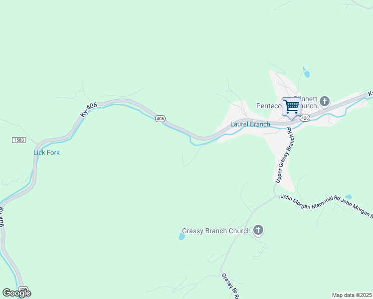 map of restaurants, bars, coffee shops, grocery stores, and more near 228 Cr-1625 in Essie