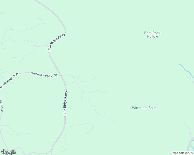 map of restaurants, bars, coffee shops, grocery stores, and more near 337 Overlook Ridge Drive in Copper Hill