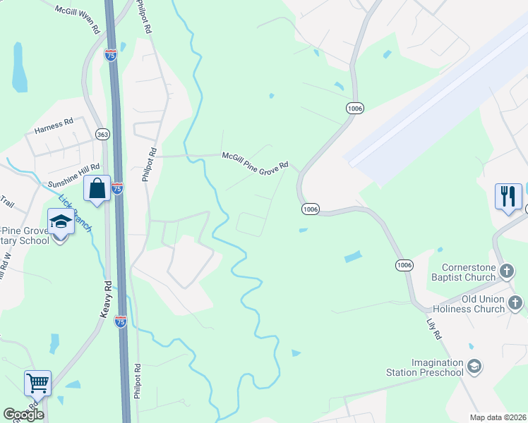 map of restaurants, bars, coffee shops, grocery stores, and more near 136 Wildwood Avenue in London