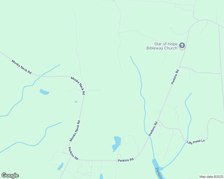 map of restaurants, bars, coffee shops, grocery stores, and more near 14009 Monks Neck Road in Petersburg