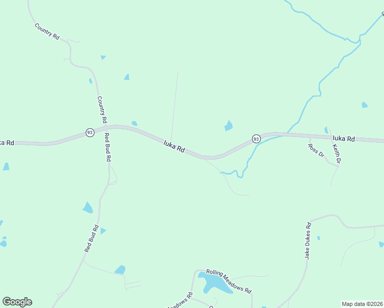 map of restaurants, bars, coffee shops, grocery stores, and more near Iuka Road in Grand Rivers