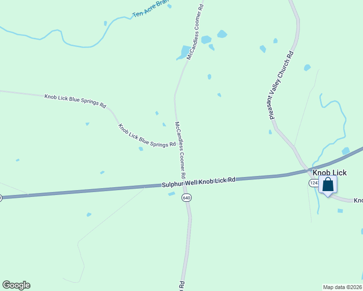 map of restaurants, bars, coffee shops, grocery stores, and more near 201 McCandless Coomer Road in Horse Cave