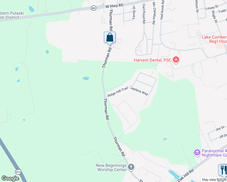map of restaurants, bars, coffee shops, grocery stores, and more near 35 Ridge Hill Trail in Somerset