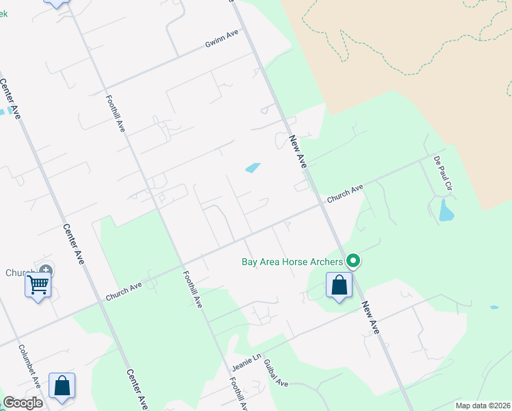 map of restaurants, bars, coffee shops, grocery stores, and more near 2017 Gypsy Avenue in San Martin