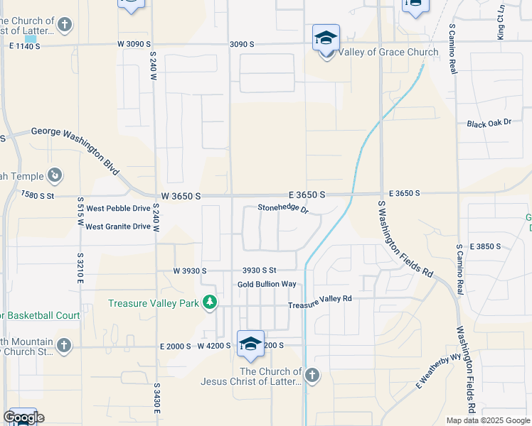 map of restaurants, bars, coffee shops, grocery stores, and more near 3721 Brade Lane in Washington
