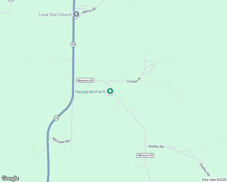 map of restaurants, bars, coffee shops, grocery stores, and more near 986-998 Missouri AD in Mountain Grove