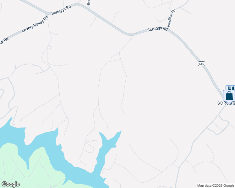 map of restaurants, bars, coffee shops, grocery stores, and more near 446-452 Holyfield Lane in Moneta