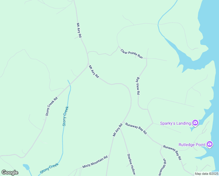 map of restaurants, bars, coffee shops, grocery stores, and more near 1863 Mount Airy Road in Lynch Station