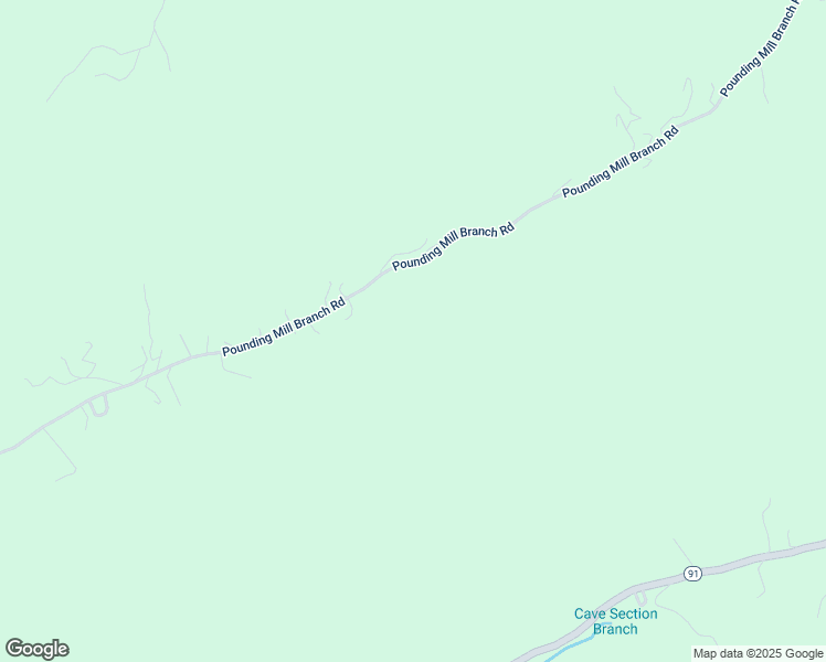 map of restaurants, bars, coffee shops, grocery stores, and more near 4949 Pounding Mill Branch Road in Pounding Mill