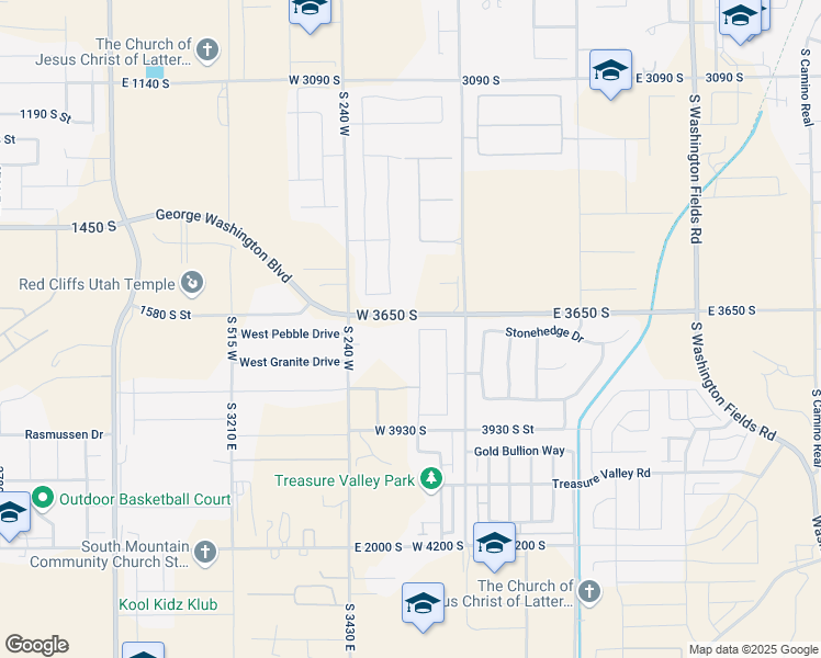 map of restaurants, bars, coffee shops, grocery stores, and more near 82 Ty Drive in Washington