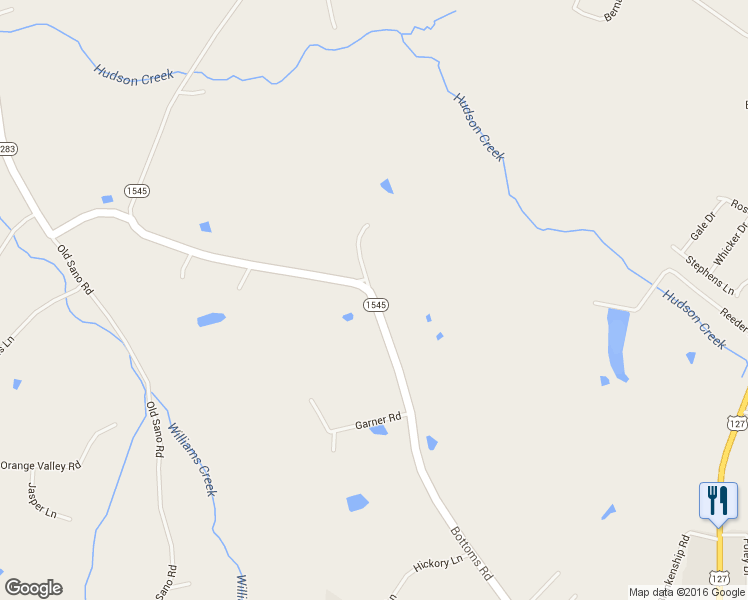 map of restaurants, bars, coffee shops, grocery stores, and more near Bottoms Road in Russell Springs