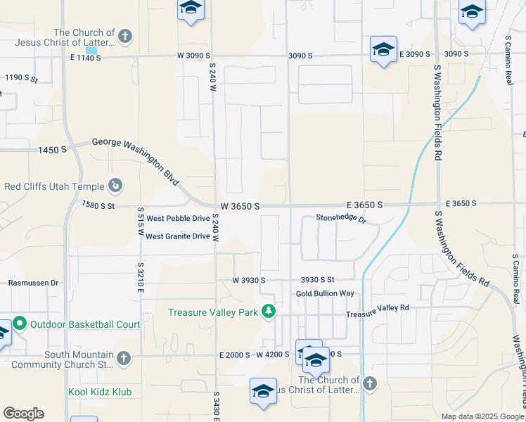 map of restaurants, bars, coffee shops, grocery stores, and more near 82 Ty Drive in Washington