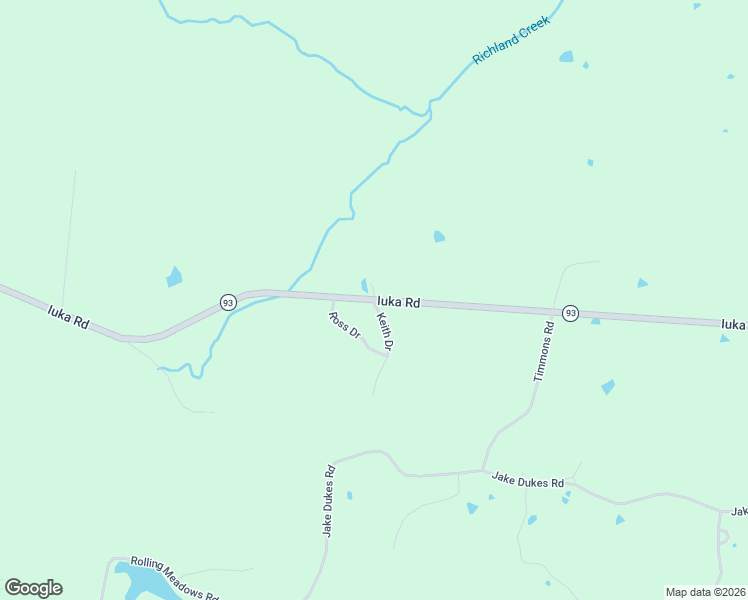 map of restaurants, bars, coffee shops, grocery stores, and more near 732 Keith Drive in Grand Rivers