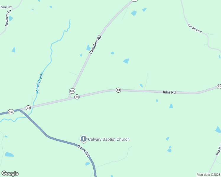 map of restaurants, bars, coffee shops, grocery stores, and more near Iuka Road in Grand Rivers