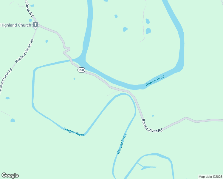 map of restaurants, bars, coffee shops, grocery stores, and more near 10950-11508 Barren River Road in Bowling Green