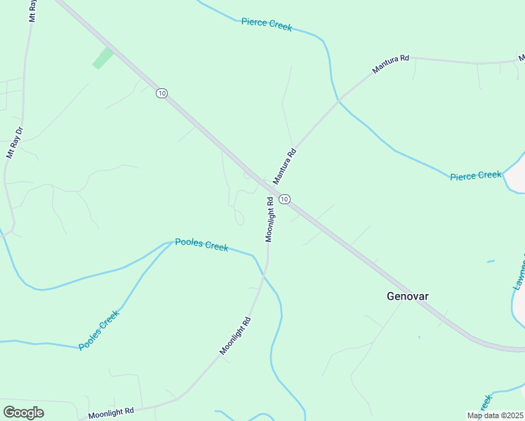 map of restaurants, bars, coffee shops, grocery stores, and more near 76 Moonlight Road in Surry