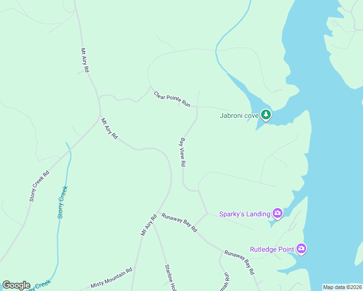 map of restaurants, bars, coffee shops, grocery stores, and more near Bay View Road in LYNCH STATION