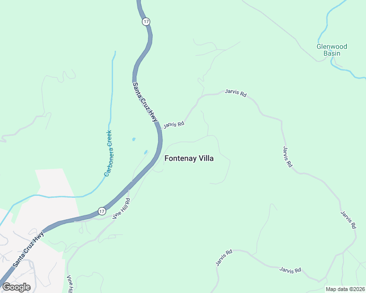 map of restaurants, bars, coffee shops, grocery stores, and more near 500 Charles Hill Road in Santa Cruz