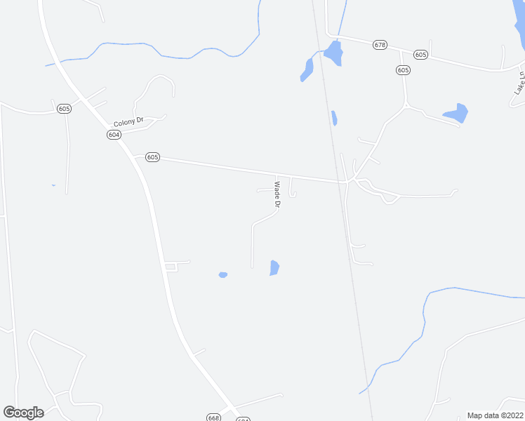map of restaurants, bars, coffee shops, grocery stores, and more near 13850 Wade Drive in Petersburg