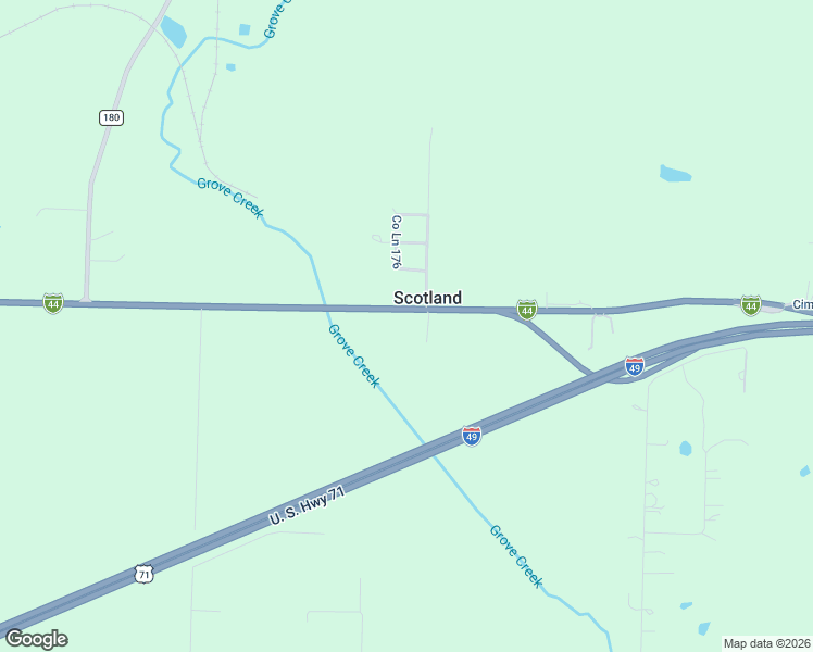 map of restaurants, bars, coffee shops, grocery stores, and more near 17644 Cimarron Road in Carthage