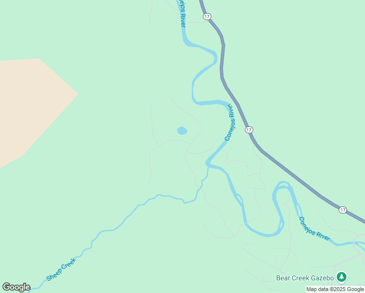 map of restaurants, bars, coffee shops, grocery stores, and more near 466 River Run Drive in Antonito
