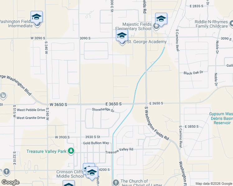 map of restaurants, bars, coffee shops, grocery stores, and more near Old Farm Road in Washington