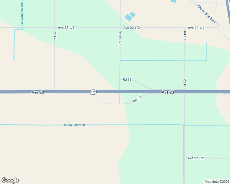 map of restaurants, bars, coffee shops, grocery stores, and more near 17484 Avenue 23 in Chowchilla