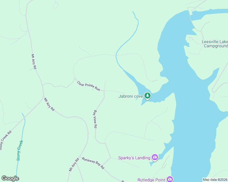 map of restaurants, bars, coffee shops, grocery stores, and more near Waterway Court in Lynch Station