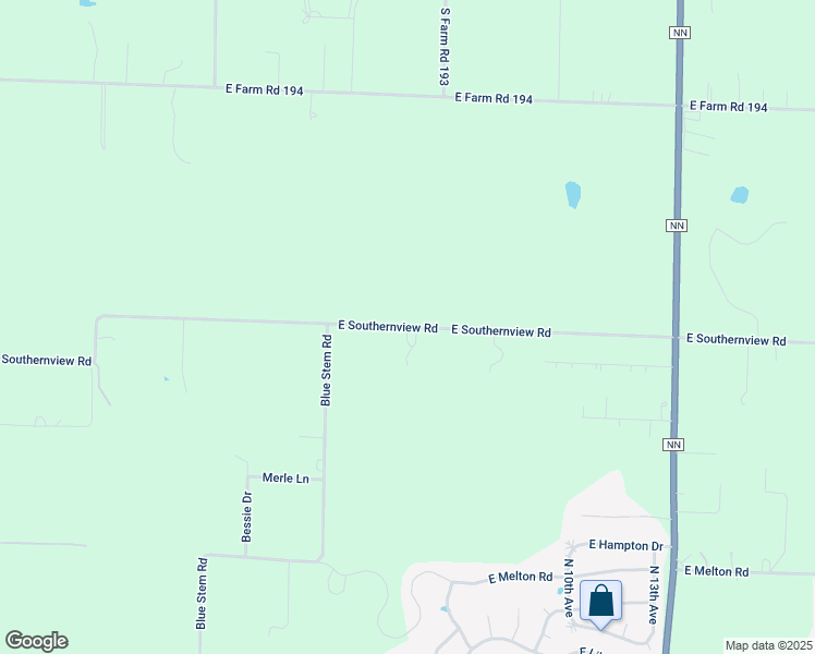 map of restaurants, bars, coffee shops, grocery stores, and more near 1427 East Southernview Road in Ozark