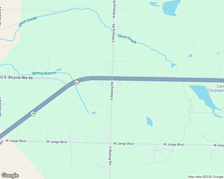 map of restaurants, bars, coffee shops, grocery stores, and more near 975 Malang Rd in Joplin