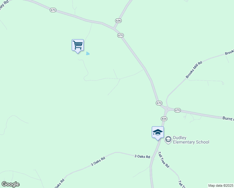 map of restaurants, bars, coffee shops, grocery stores, and more near 105 Bobby Drive in Wirtz