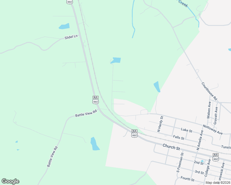 map of restaurants, bars, coffee shops, grocery stores, and more near 316 Virginia Lee Boulevard in Blackstone