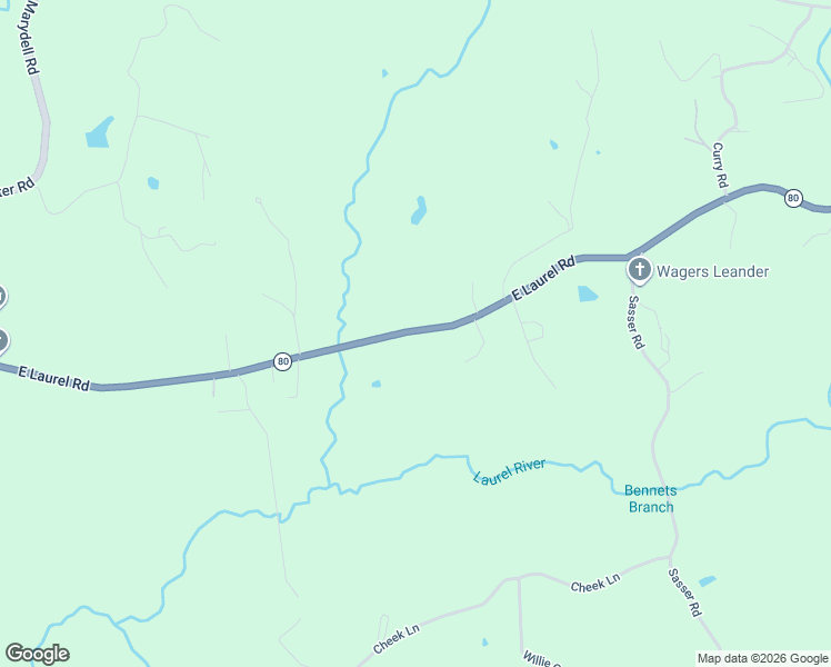 map of restaurants, bars, coffee shops, grocery stores, and more near 6696-6940 East Laurel Road in London
