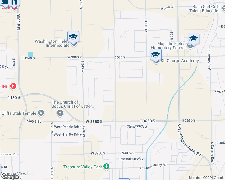 map of restaurants, bars, coffee shops, grocery stores, and more near 21 Meadow View Court in Washington