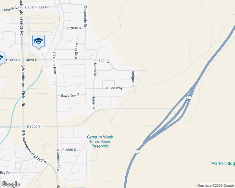 map of restaurants, bars, coffee shops, grocery stores, and more near 1319 Rolling Ridge Lane in Washington