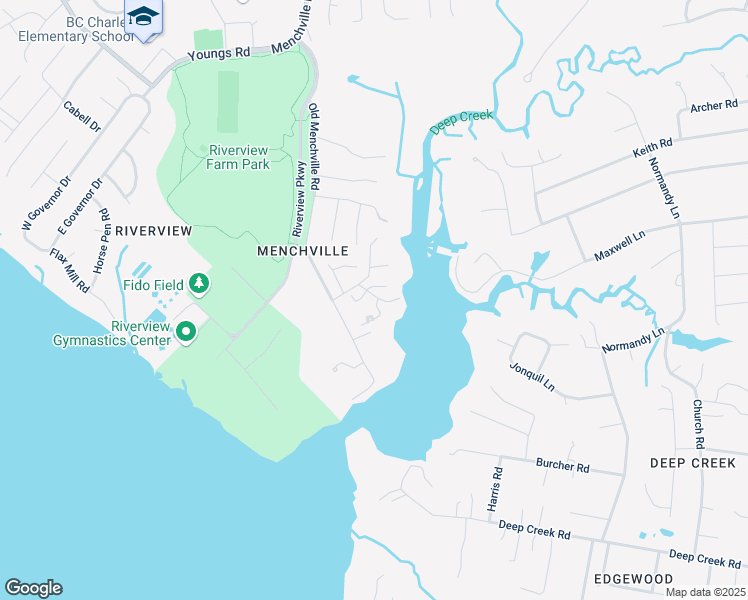 map of restaurants, bars, coffee shops, grocery stores, and more near 301 Hillside Terrace in Newport News