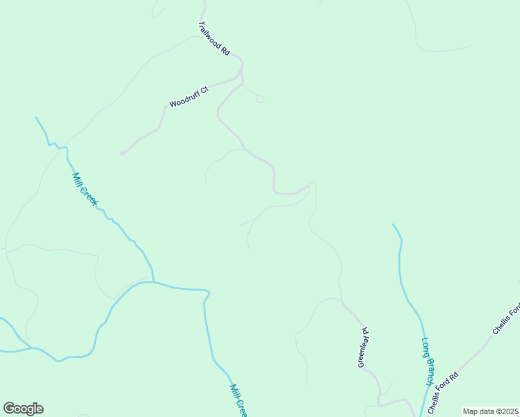 map of restaurants, bars, coffee shops, grocery stores, and more near 2027 Trailwood Road in Huddleston