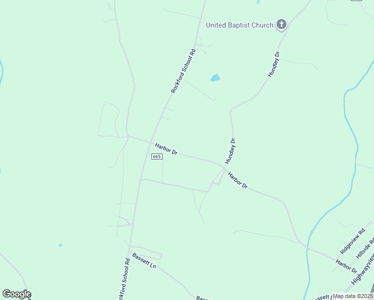 map of restaurants, bars, coffee shops, grocery stores, and more near 1220 Harbor Drive in Hurt