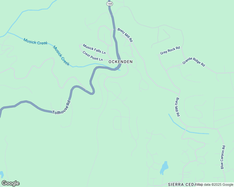 map of restaurants, bars, coffee shops, grocery stores, and more near 41019 Woodridge Lane in Shaver Lake