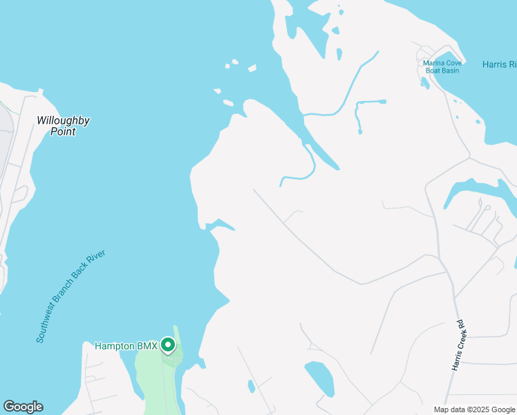 map of restaurants, bars, coffee shops, grocery stores, and more near 801 Brittain Lane in Hampton