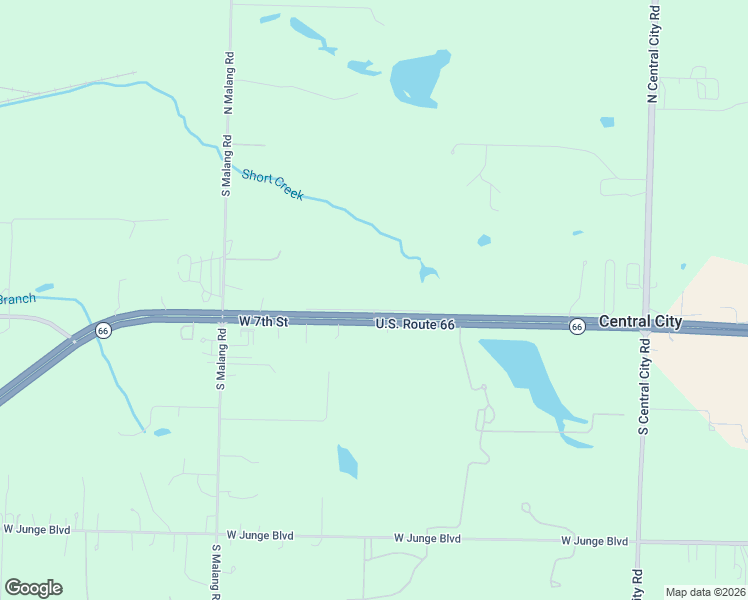 map of restaurants, bars, coffee shops, grocery stores, and more near 6265 W Cedar Meadows Ln in Joplin