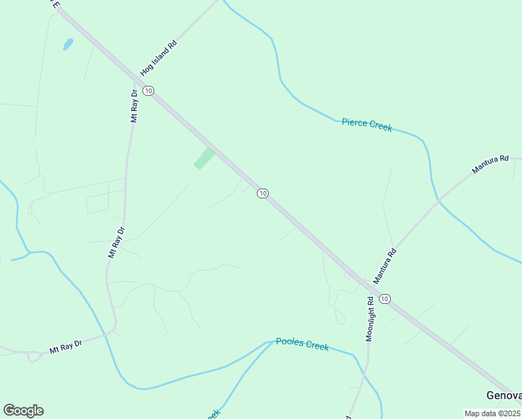 map of restaurants, bars, coffee shops, grocery stores, and more near 8322 Colonial Trail East in Surry