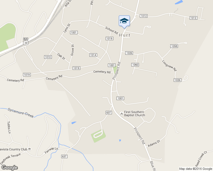 map of restaurants, bars, coffee shops, grocery stores, and more near 103 Kent Circle in Hurt