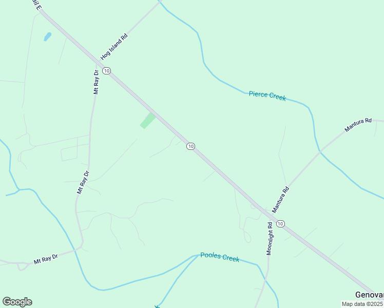 map of restaurants, bars, coffee shops, grocery stores, and more near 8322 Colonial Trail East in Surry
