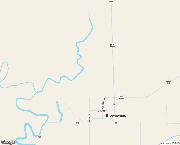 map of restaurants, bars, coffee shops, grocery stores, and more near in Brownwood