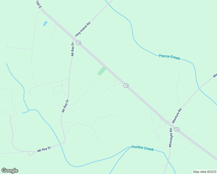 map of restaurants, bars, coffee shops, grocery stores, and more near 8232 Colonial Trail East in Surry