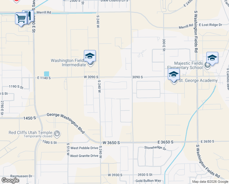 map of restaurants, bars, coffee shops, grocery stores, and more near 127 West Brookhaven Drive in Washington