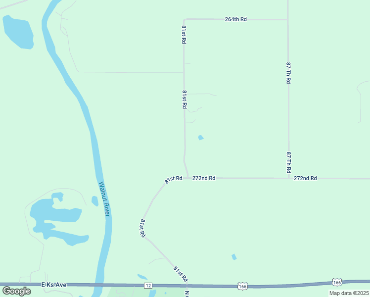map of restaurants, bars, coffee shops, grocery stores, and more near 27868 81st Road in Arkansas City