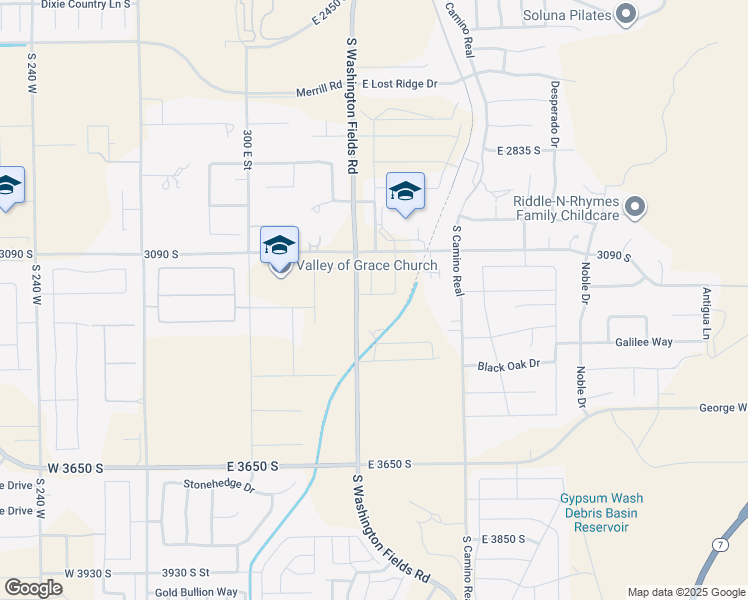map of restaurants, bars, coffee shops, grocery stores, and more near 624 East Pine Street in Washington